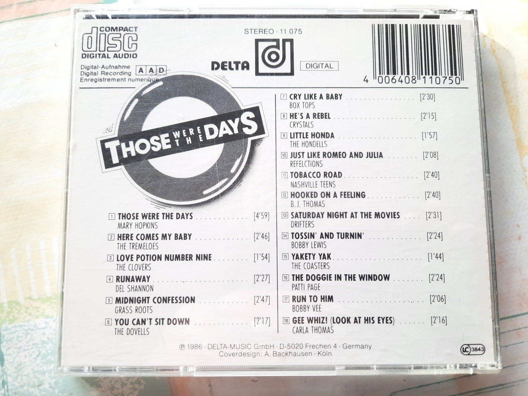 CDs: CD Those were the days  – Gebraucht aus Pully von bro_n52j 1
