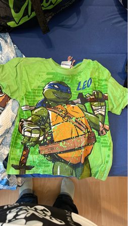 Kinder T-Shirt Teenage Mutant Ninja Turtles LEO Grösse 104