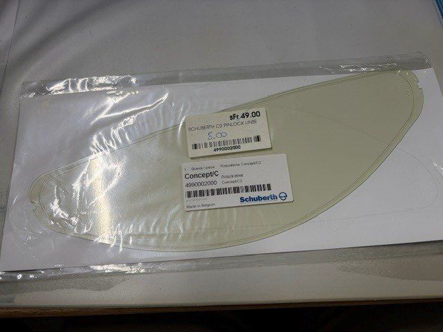 Schuberth Helme & Visiere: Schuberth C2 Pinlocklinse klar – Neu und originalverpackt aus Landquart von jes_6zrh