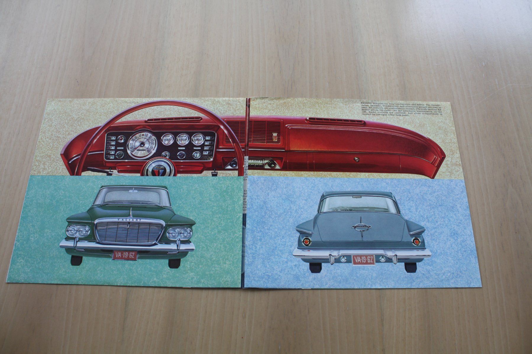 Chrysler Documenti: Original 1962er Chrysler Valiant Prospekt – Usato da Wikon venduto da erwin400 1