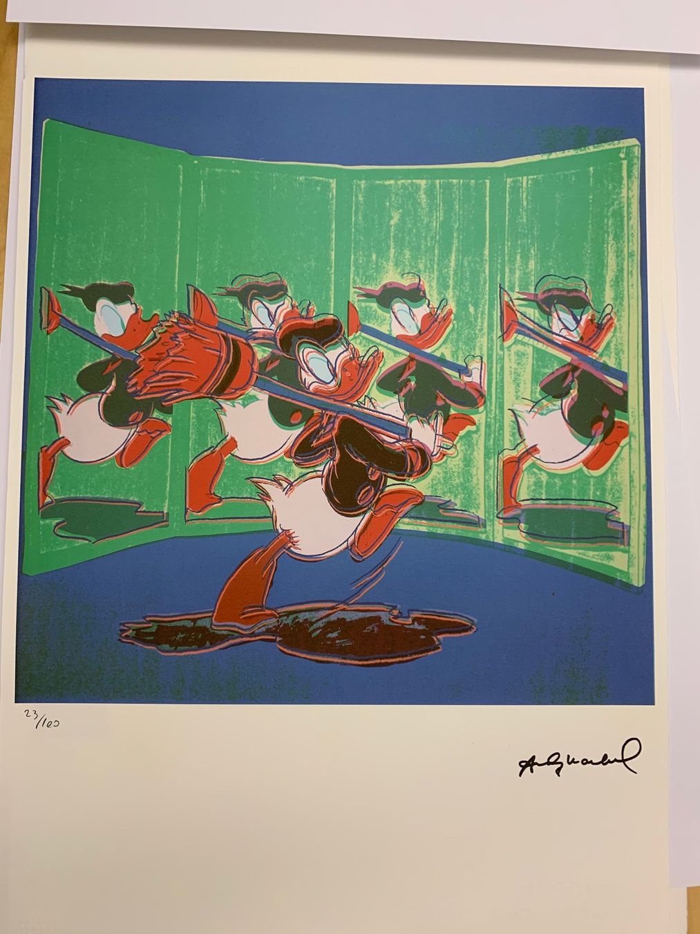 Foto & Immagini: Andy Warhol Donald Duck – Usato da Winterthur venduto da Compiorg