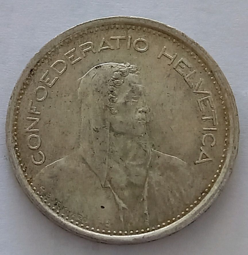 Toutes les monnaies: 5 fr 1967 Svizzera – D'occasion à Minusio par epp_cty9 1