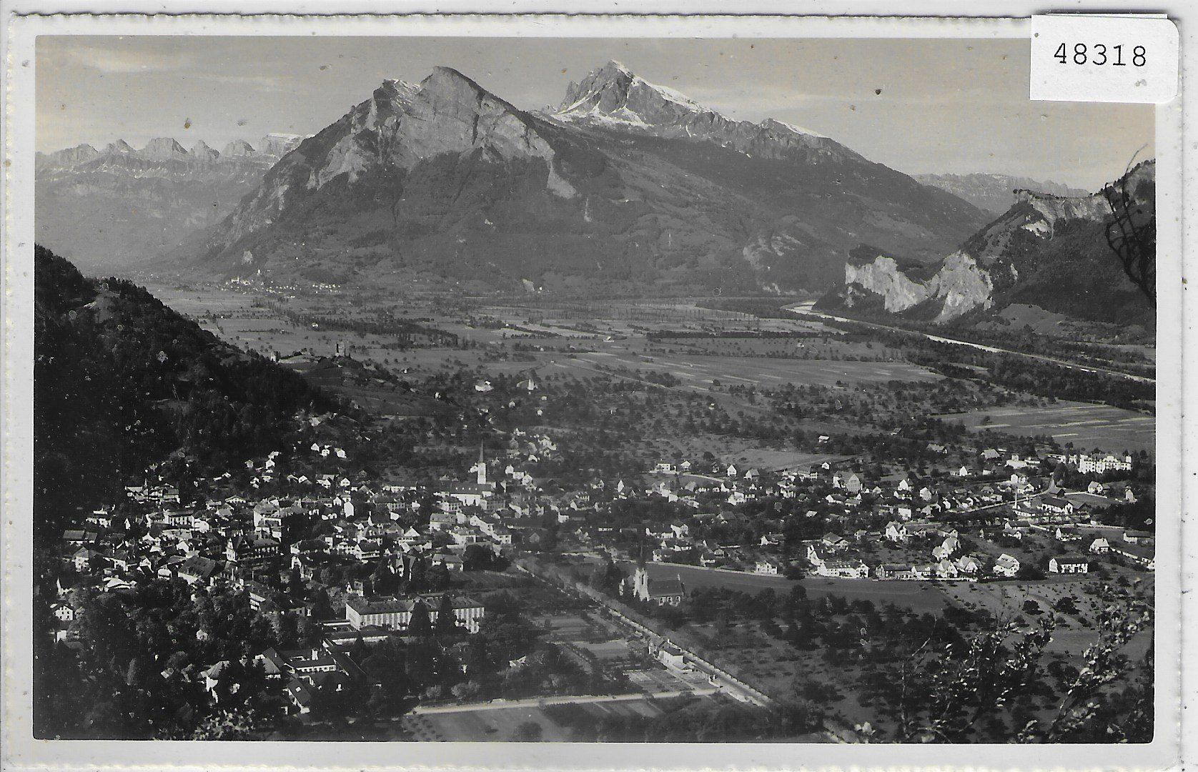 Ansichtskarten: Bad Ragaz, Alvier & Gonzen – Gebraucht aus Ettingen von Kartenplanet