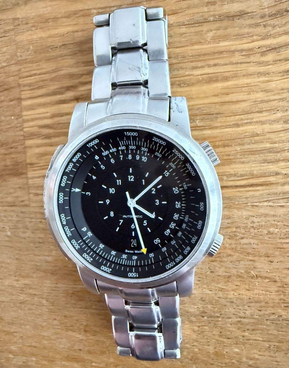 Orologi: Herrenuhr Automatic Chronograph Pilotenuhr 133/200 – Usato da Goldach venduto da Donpancho 1