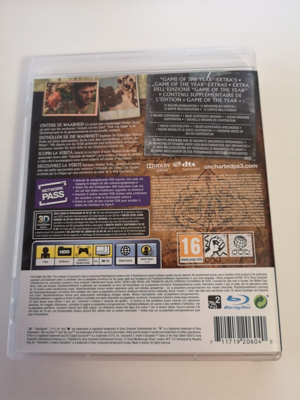 Giochi: Uncharted 3 (PS3) – Usato da Herisau venduto da Seyashop_2 1