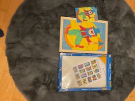 Holzpuzzle Clown WTB Werkstatt Team gebraucht</div>