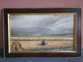 Antikes Gemälde ÖL Bild - antik signiert 116 cm x 76 cm