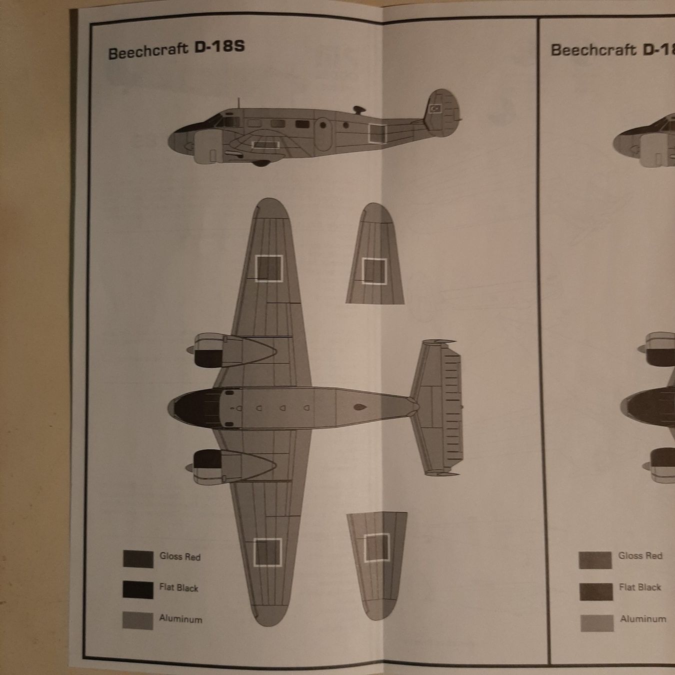 Kit di modellismo & Modellini statici: 1448 ... Beachcraft D-18 S ... PM PM-306 – Nuovo (secondo la descrizione) da Bonstetten venduto da Benibanny59 1