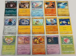 Lot 45 cartes Pokémon diverses et variées, parfait état ✨