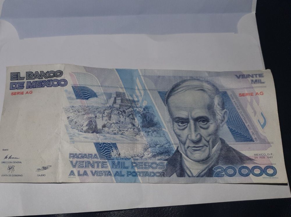 banknote-20-000-pesos-mexiko-24-02-1987-kaufen-auf-ricardo