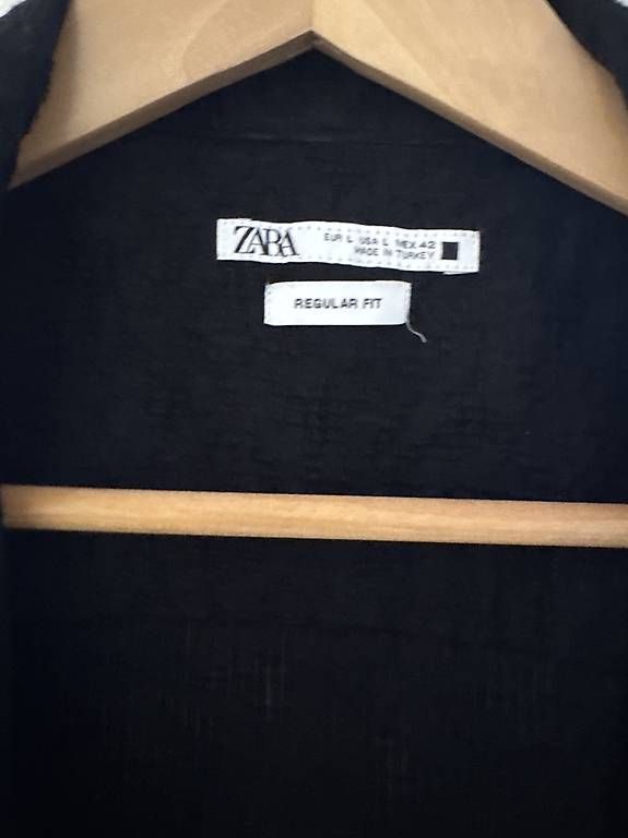 Camicie: Zara Hemd Black Grösse L – Usato da Meilen venduto da DavideL02 1