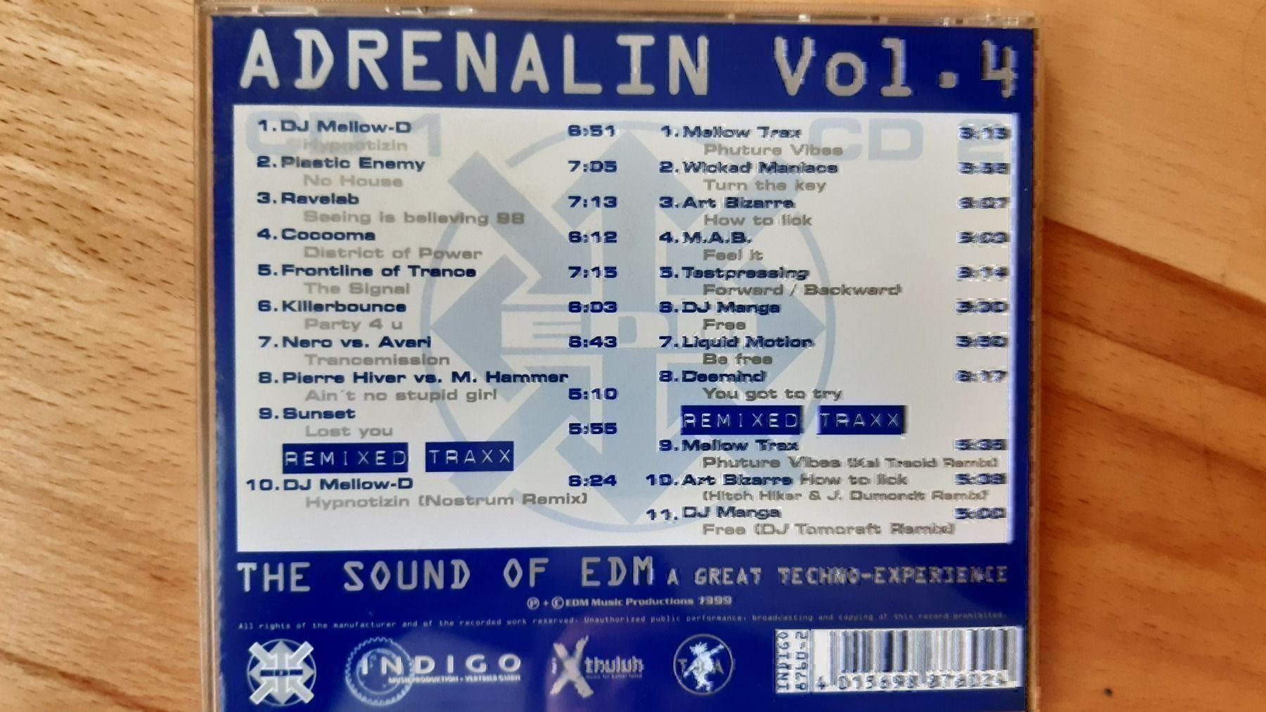 CD: ADRENALIN Vol.4 Doppel Cd – Usato da hinwil venduto da tho_j6kz 3