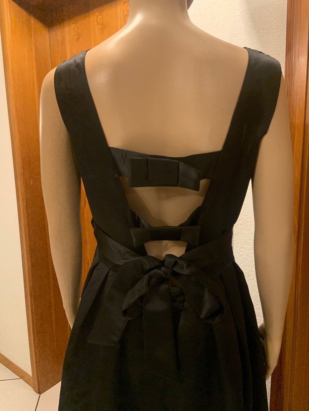 Vestiti: schwarzes Kleid Cocktail Sylvester Abendkleid Gothik – Usato da Oberlunkhofen venduto da dreihaselnuesse 2