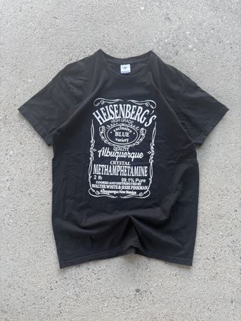T-shirt B&C noir motif Heisenberg taille L 