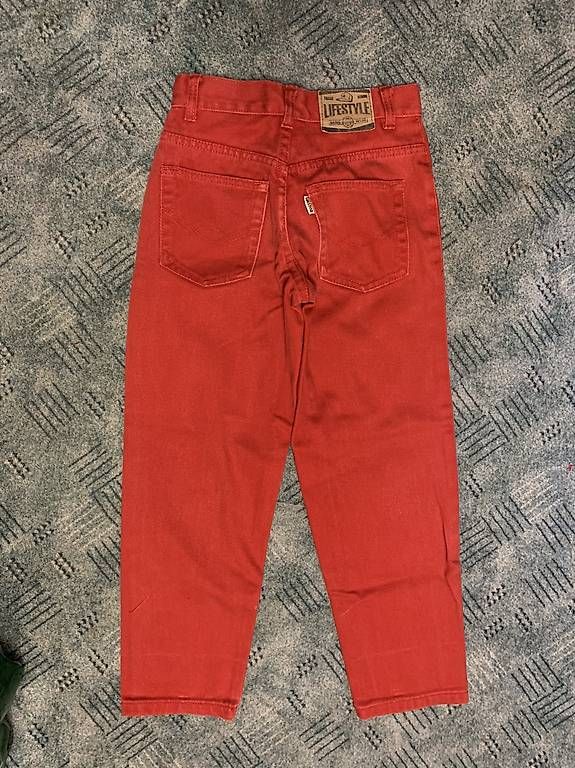 Pantalons: Rote Mädchenjeans – D'occasion à Zürich par lil_xr6x 1