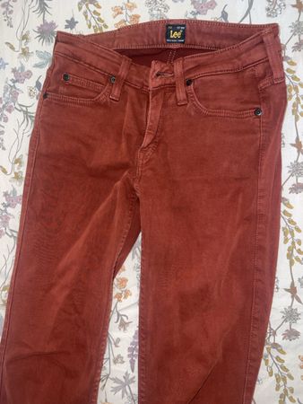 Lee Jeans, Scarlett, Rostrot, Grösse 25/31, XS