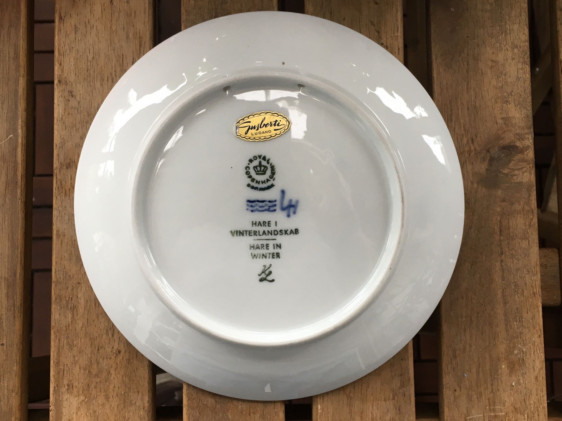 Royal Copenhagen Assiettes: Sammelteller 1971 – D'occasion à Bauma par Budgerigar 1