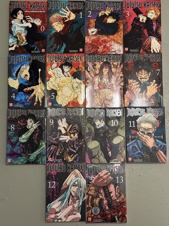 Fumetti: Jujutsu Kaisen Manga Band 0–13 | Komplettset | Top Zustand – Nuovo (secondo la descrizione) da St. Gallen venduto da ric_tbk6 1