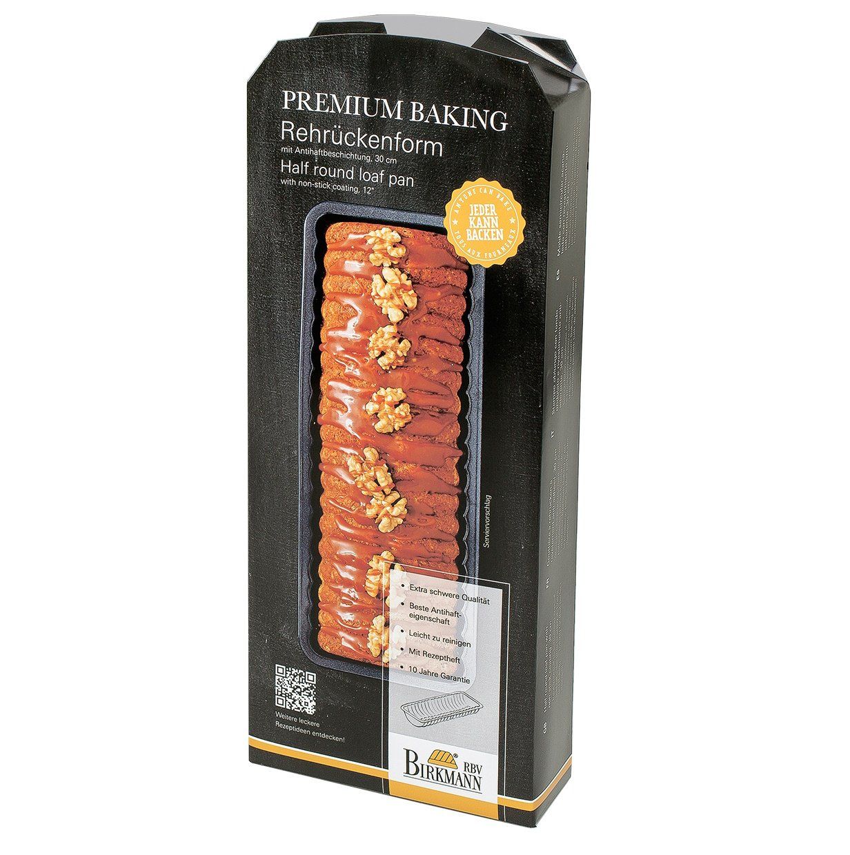 Teglie da forno: BIRKMANN PREMIUM Baking Rehrückenform 30cm – Nuovo e nell'imballaggio originale da Kägiswil venduto da nick333 2