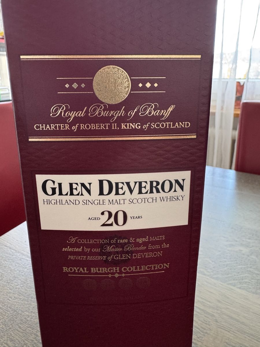 Spirituosen: Glen Deveron Royal Burgh Collection 20 Jahre – Neu und originalverpackt aus Küsnacht ZH von Kerzenlicht09 1
