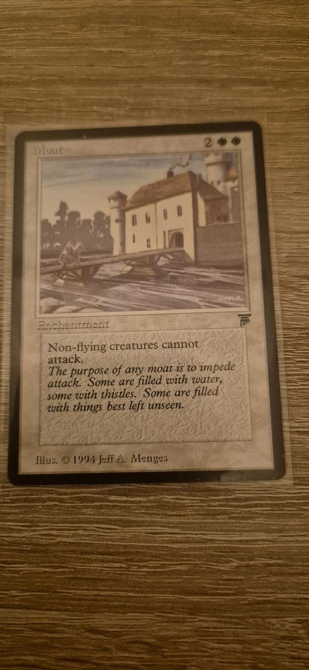 Magic The Gathering Sammelbilder & Trading cards: Carte Magic 1994 non-flying creatures cannot attack – Neu (gemäss Beschreibung) aus Genève von Bayoushi 1