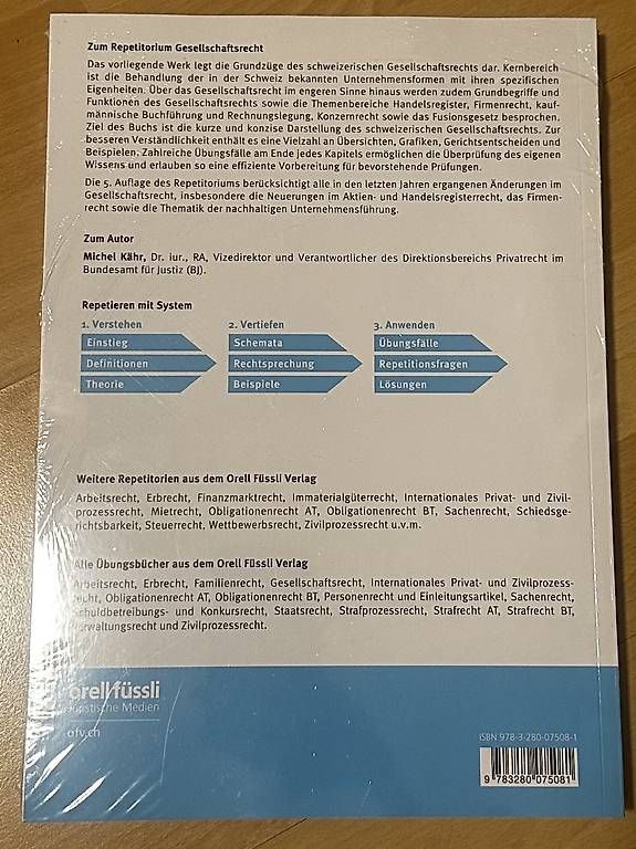 Libri: Repetitorium Gesellschaftsrecht – Usato da Baar venduto da AlisaBXX 1