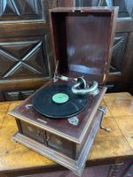 Alter Grammophon zum Auffrischen vom Brockicenter