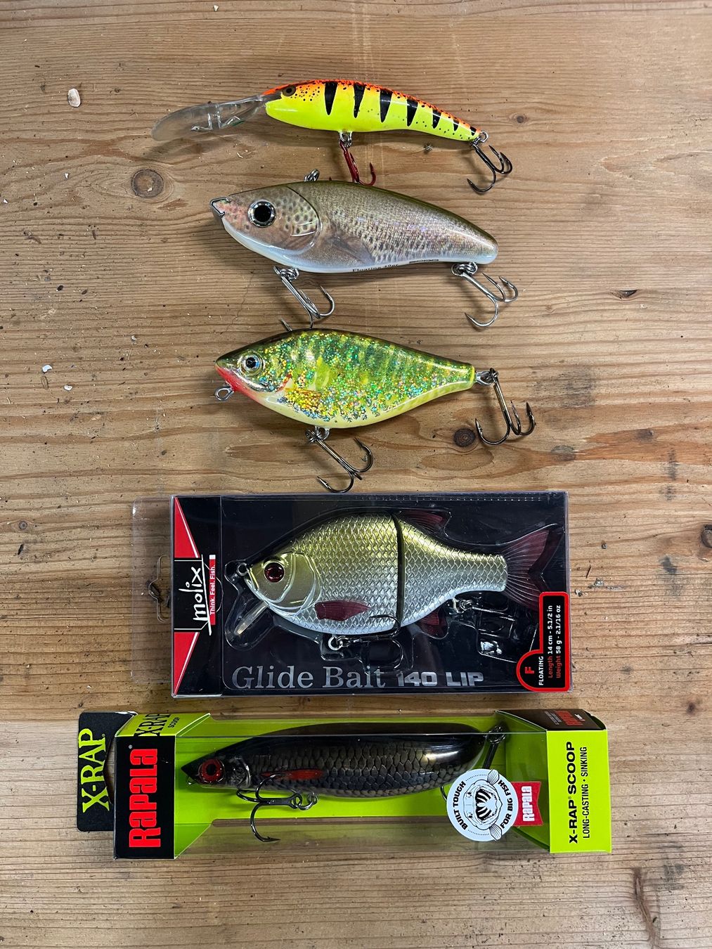 Rapala Esche: Hardbaitset für Hecht – Nuovo (secondo la descrizione) da Einsiedeln venduto da melissa.24