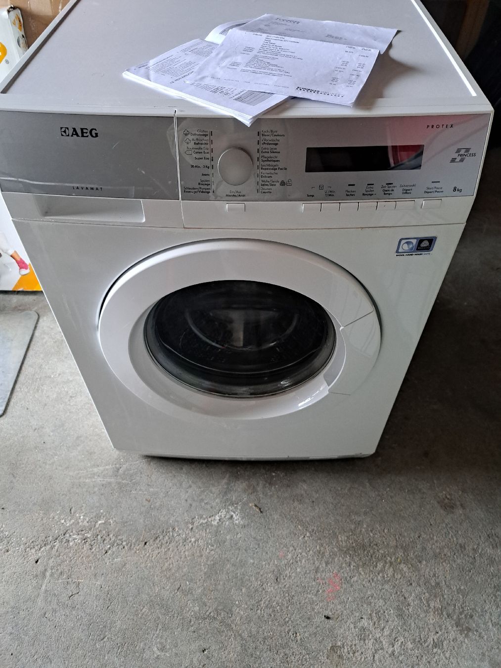 AEG Lavatrici: AEG LP5480 Waschmaschine – Difettoso da Wattwil venduto da sunicheyenne