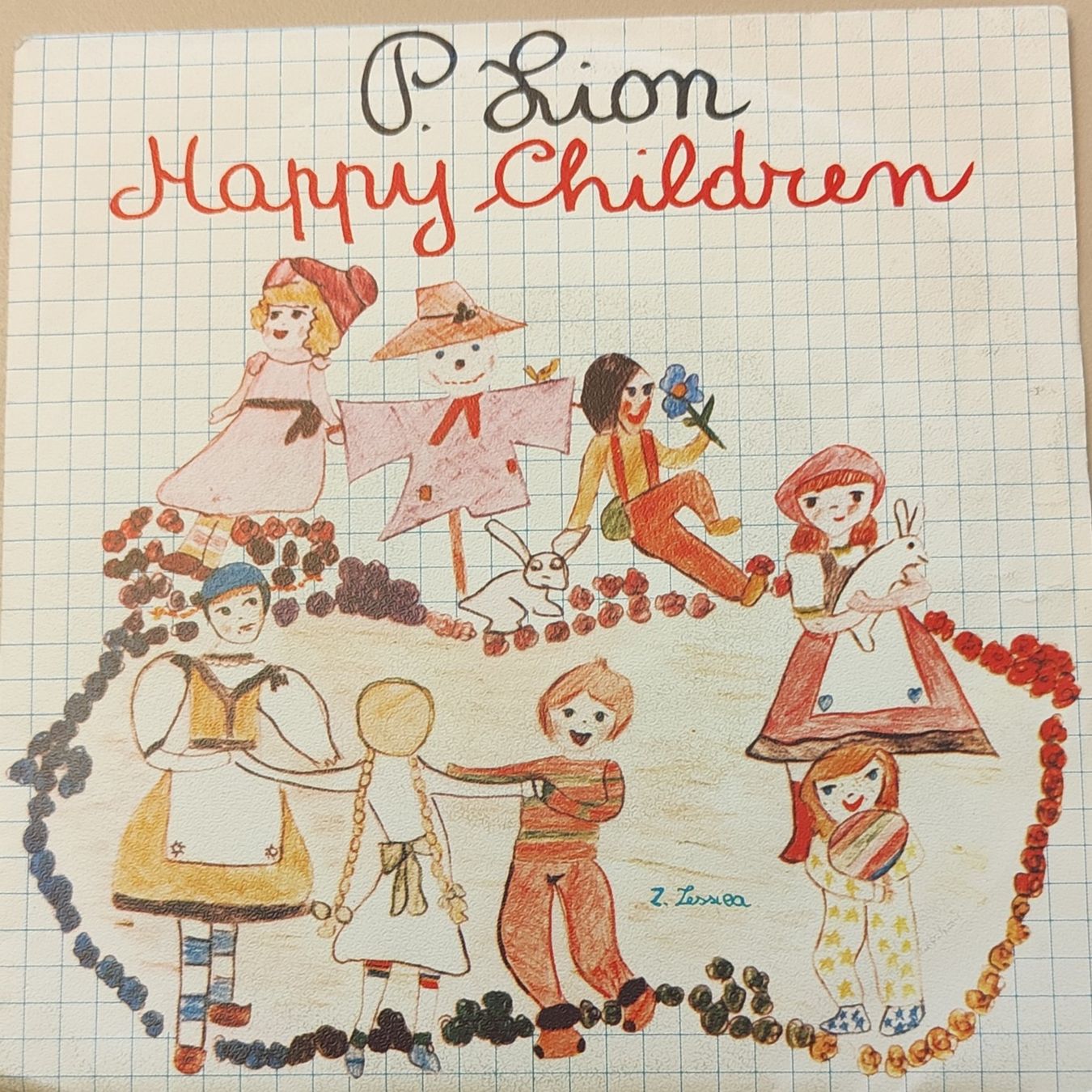 Schallplatten: Vinyl-Single P. Lion - Happy Children – Gebraucht aus Langenthal von Modo39