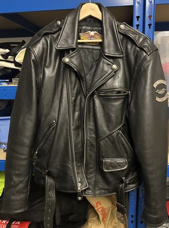 Harley Davidson Lederjacke (Original), Grösse M.