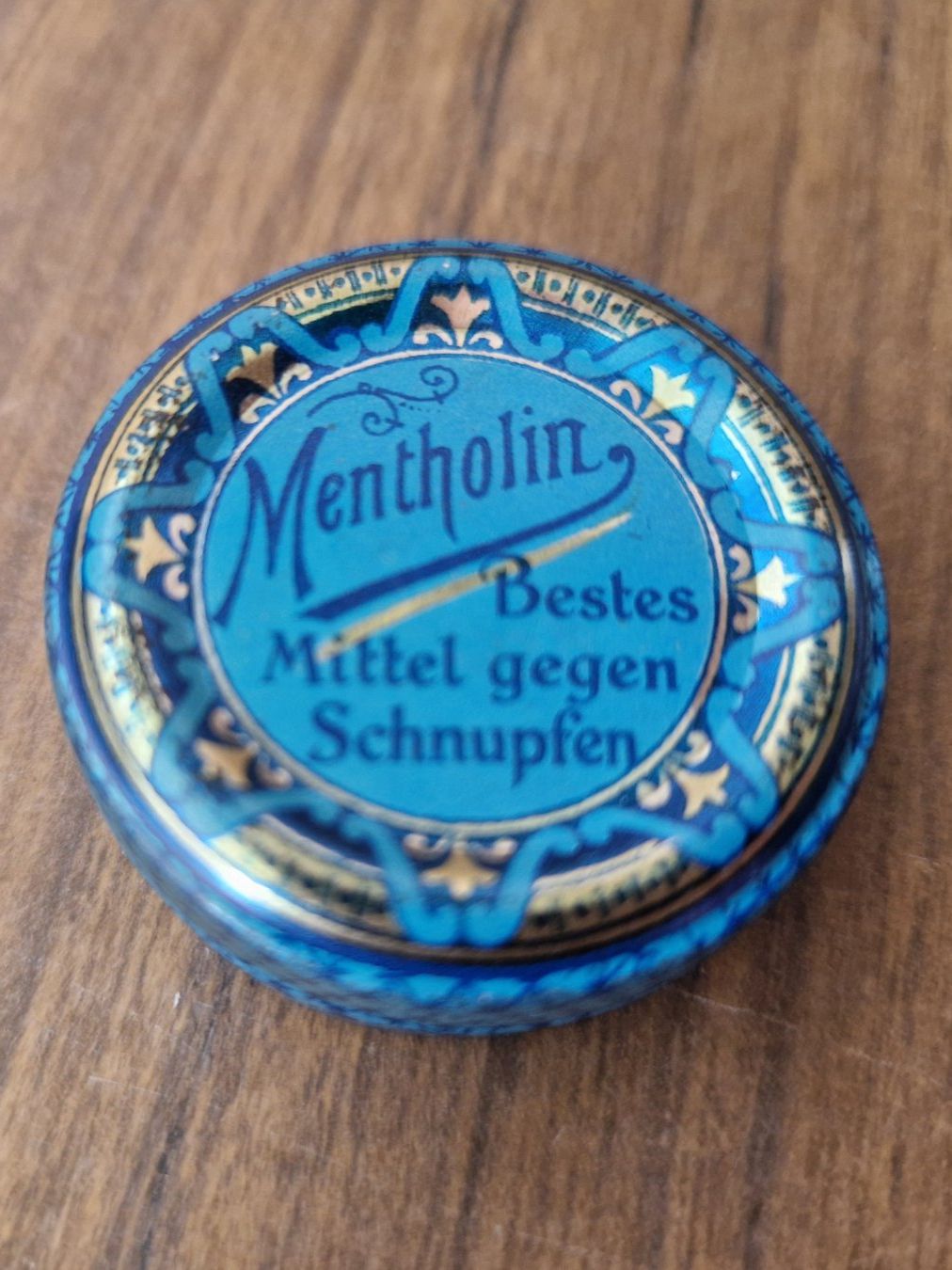 Dosen: Antike Blechdose Mentholin Schnpfenmittel – Gebraucht aus Mörschwil von antiksalon 2