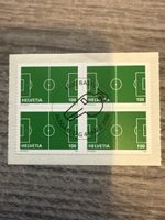 Schweizer Briefmarke Fussballfeld, Helvetia, 4. März 2008