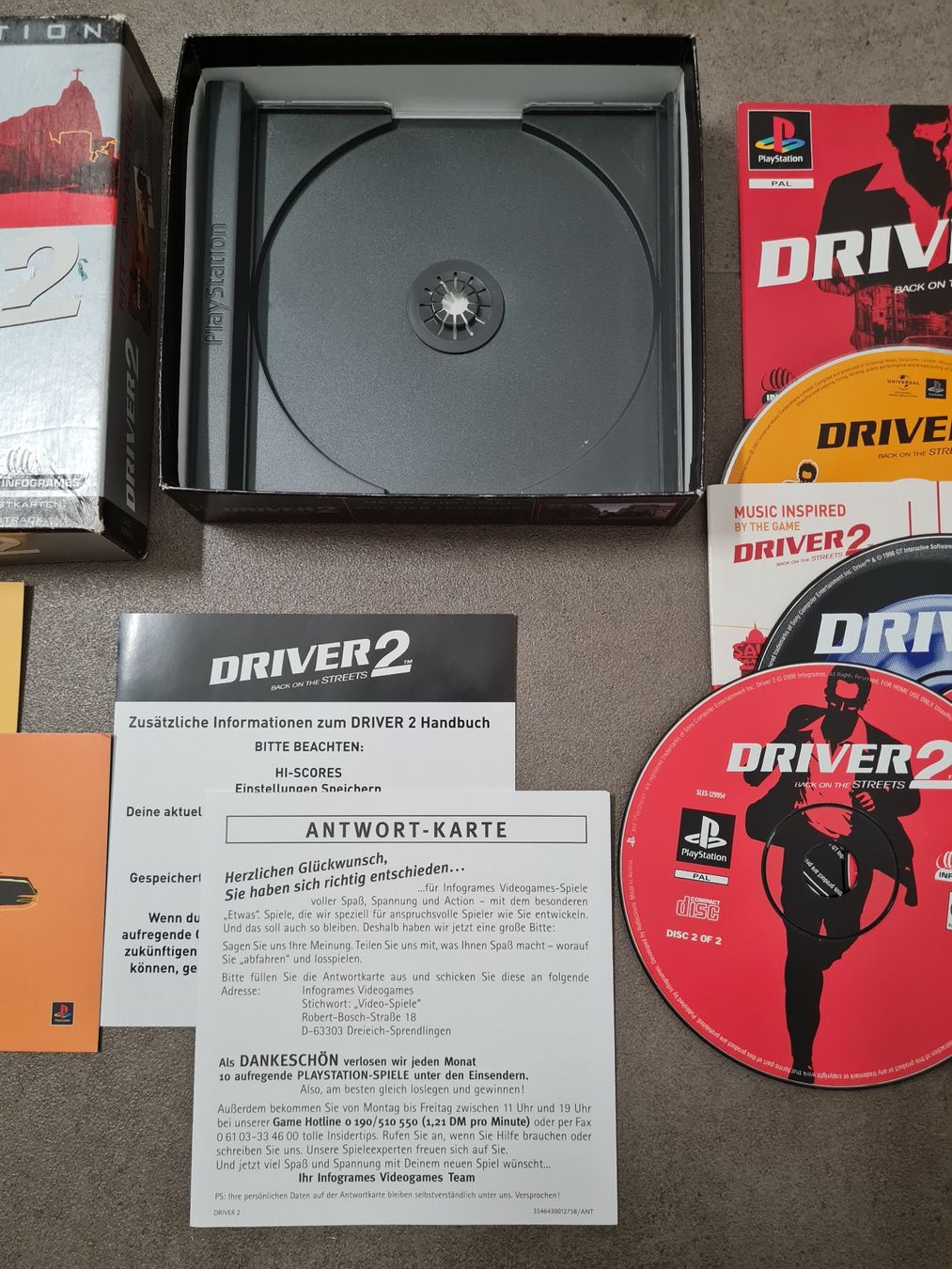 Giochi: PS1 Driver 2 - Limited Edition Collectors Edition – Usato da Birsfelden venduto da Dealgoenner24 5