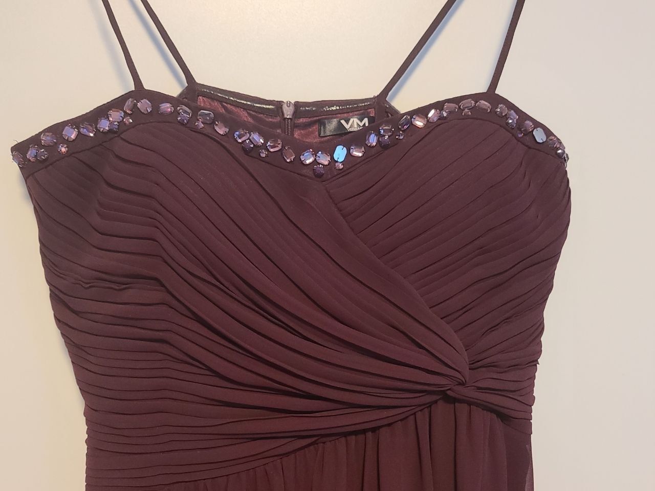 Vestiti: Abendkleid Aubergine Gr. 36 – Usato da Davos Wolfgang venduto da hec_599b 1