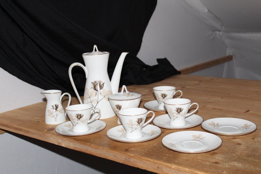 Rosenthal Kaffeeservice 3-teilig Romance In Blu