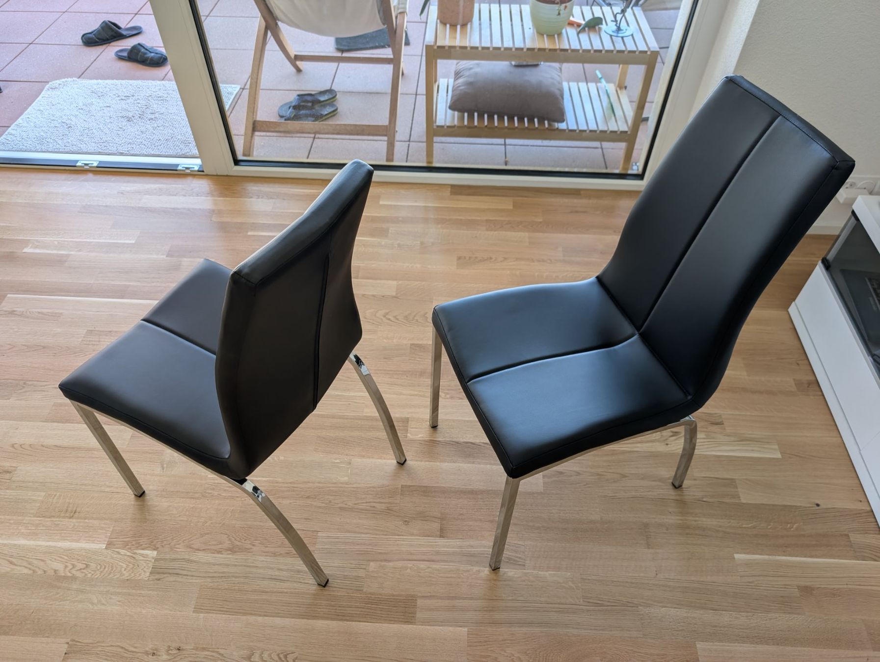 Sedie: 2x neue Esstisch Stühle – Nuovo e nell'imballaggio originale da Oberdorf NW venduto da Paraglider83