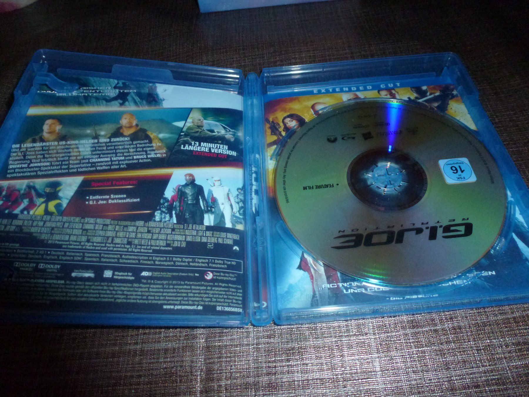Tutti i DVDs: G.I.JOE - Die Abrechnung BLU-RAY – Usato da Olten venduto da Disc-Verkauf 1