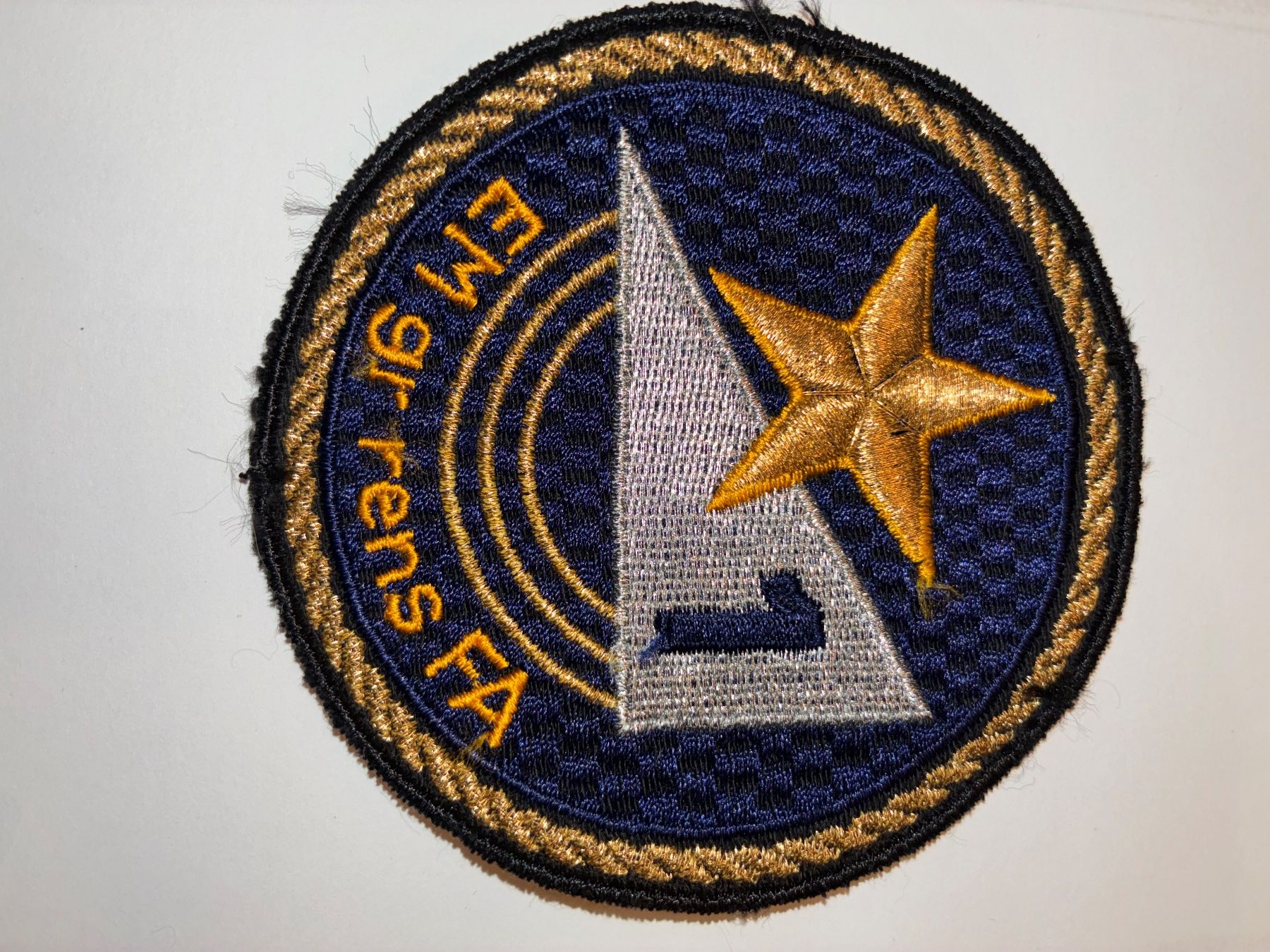 Schweizer Armee Patches: Badge Stab gr rens FA 1 – Gebraucht aus Oberiberg von stab