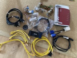 FritzBox-Zubehör & PC-Kabel, alles für Ihr Home-Office!