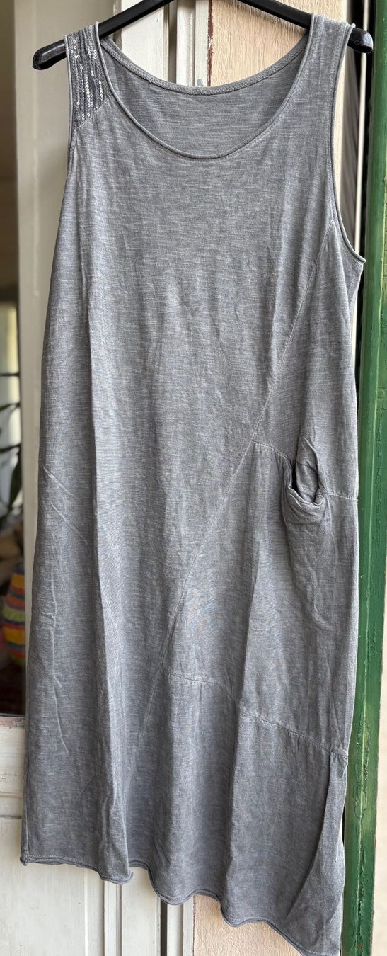 Kleider: Vestito in cotone con dettaglio, M – Neu und originalverpackt aus Locarno von DBSiesta