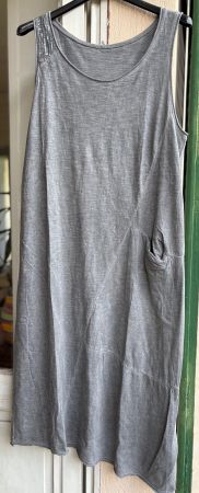 Vestito in cotone con dettaglio, M