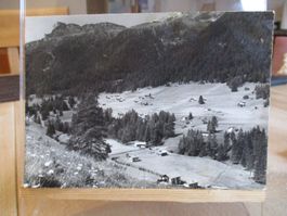 Kunkels Dorf Vättis  Tamins 1959 Postkarte  1
