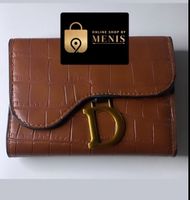 Elegantes Portemonnaie in braun Kroko Optik - Top Zustand!