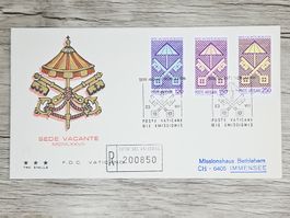 CL05 Enveloppe + Timbre Poste Vaticane 1978