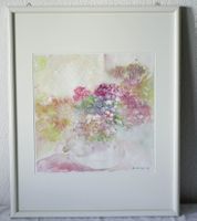 Original Aquarell "Zarte Empfindung" (1991)