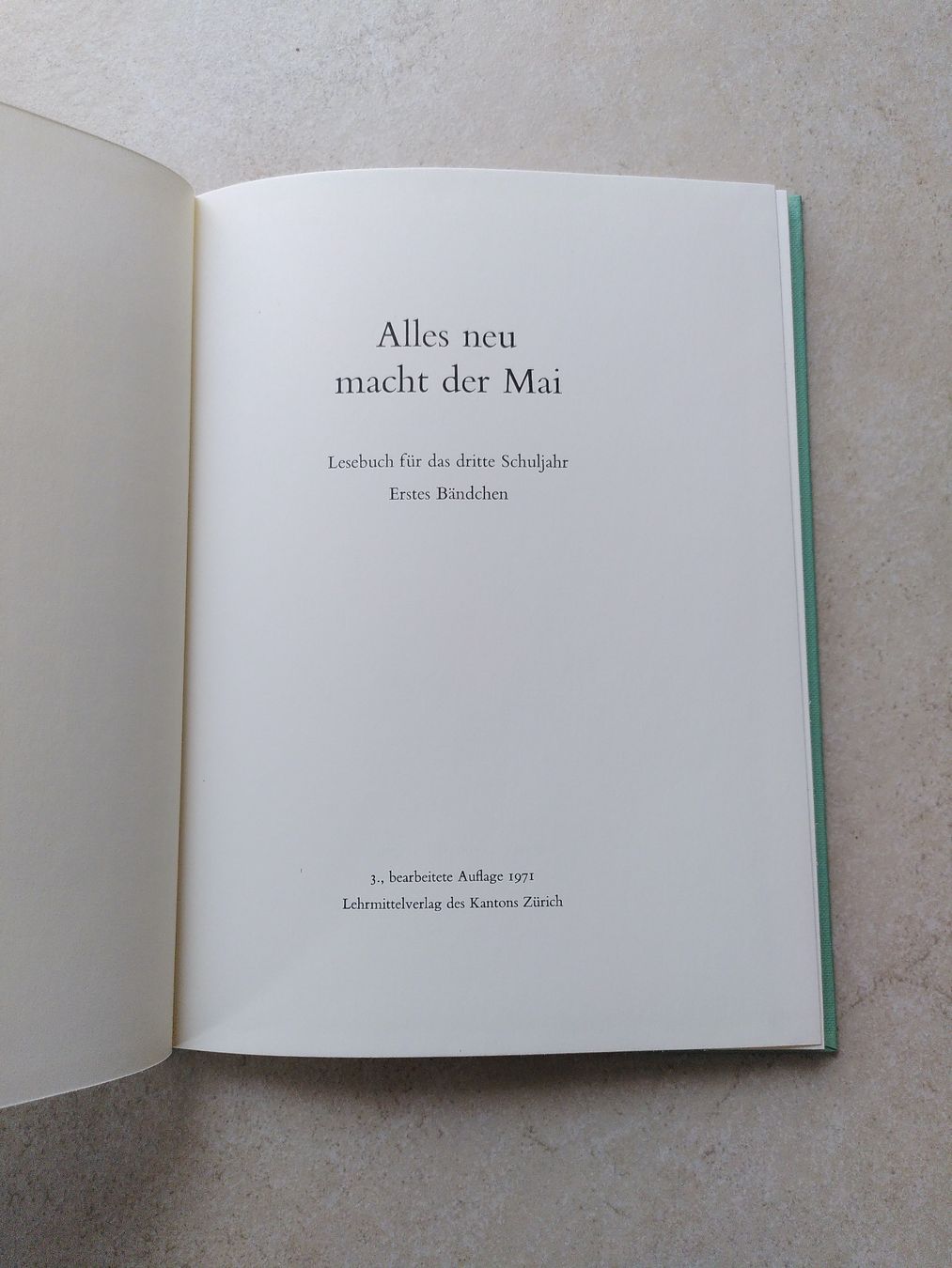 Bücher: ALLES NEU MACHT DER MAI – Gebraucht aus Brugg AG von olamim 1