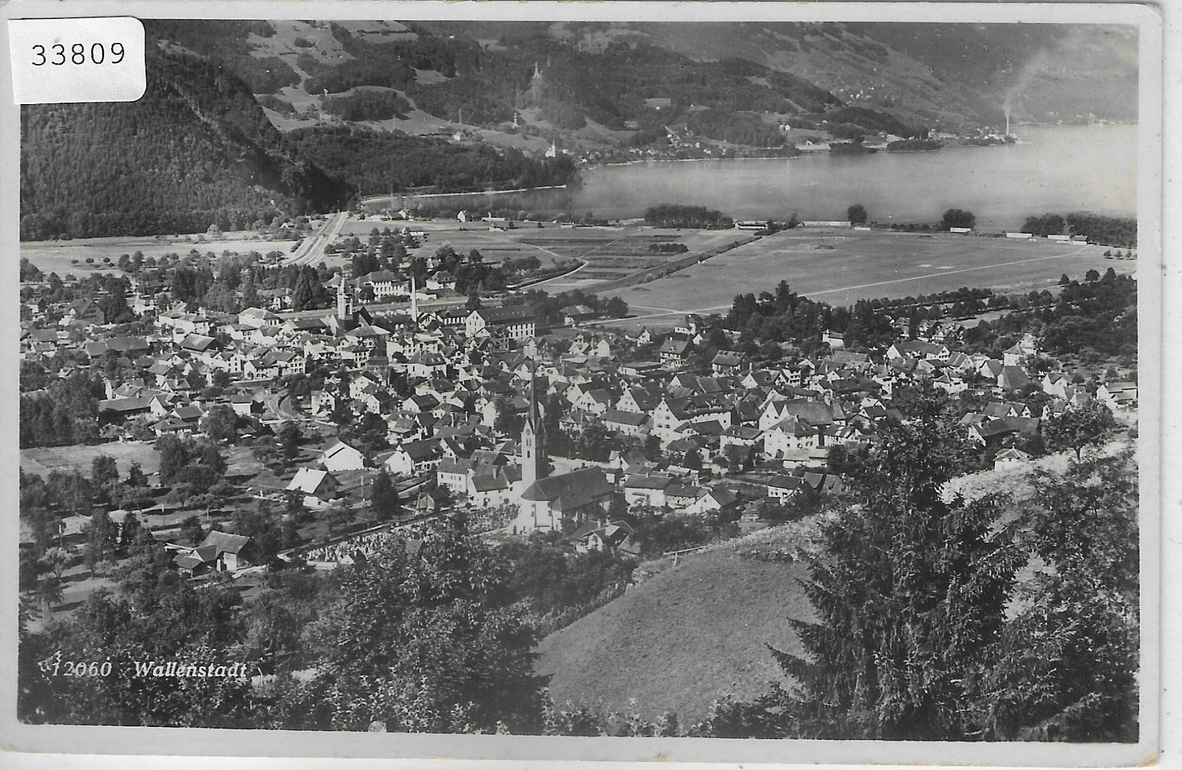 Ansichtskarten: Wallenstadt - Generalansicht – Gebraucht aus Ettingen von Kartenplanet