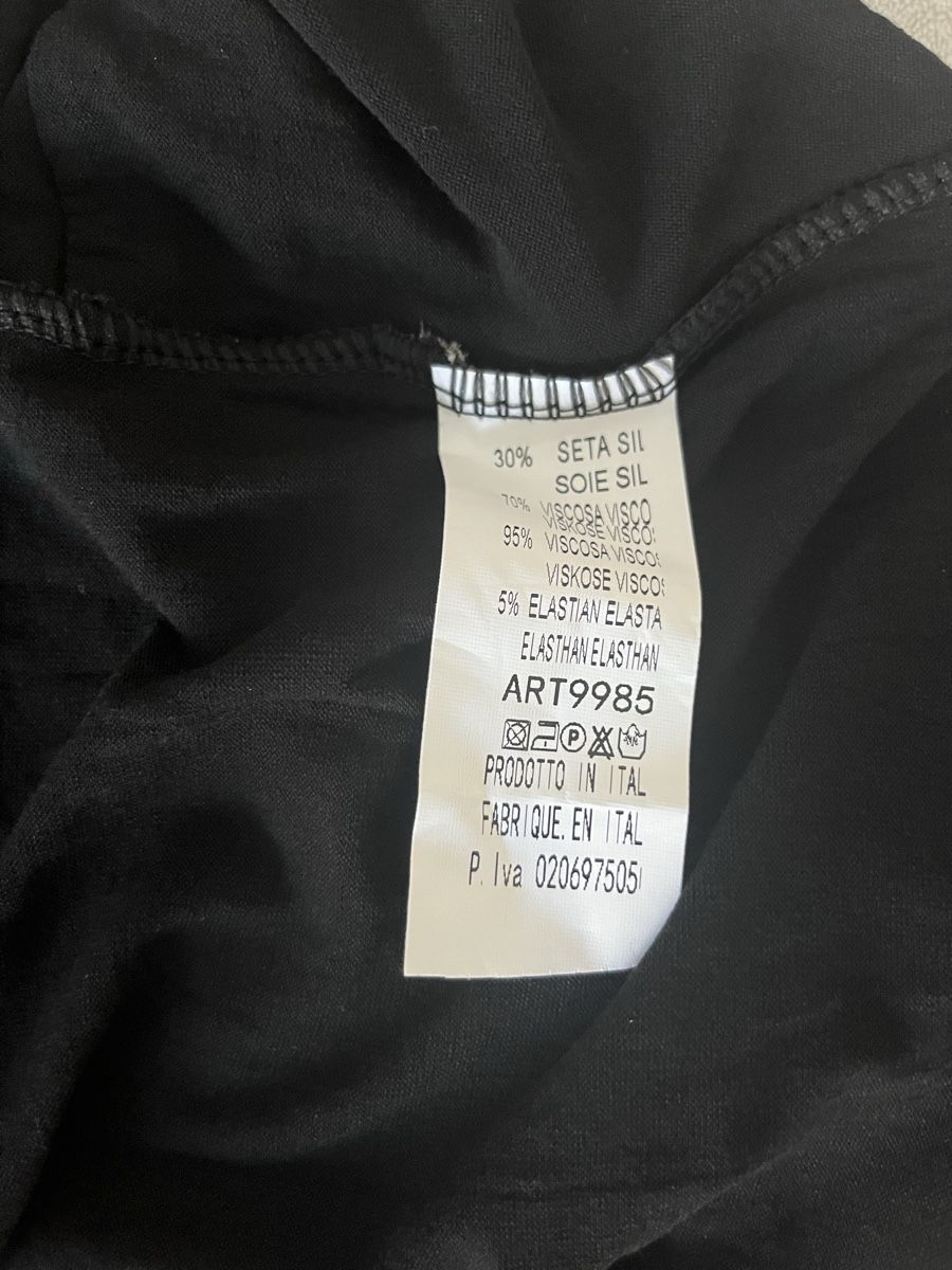 Camicette: Bluse Gr. 40 schwarz / beige gemustert – Nuovo (secondo la descrizione) da Lohn-Ammannsegg venduto da panywa 6
