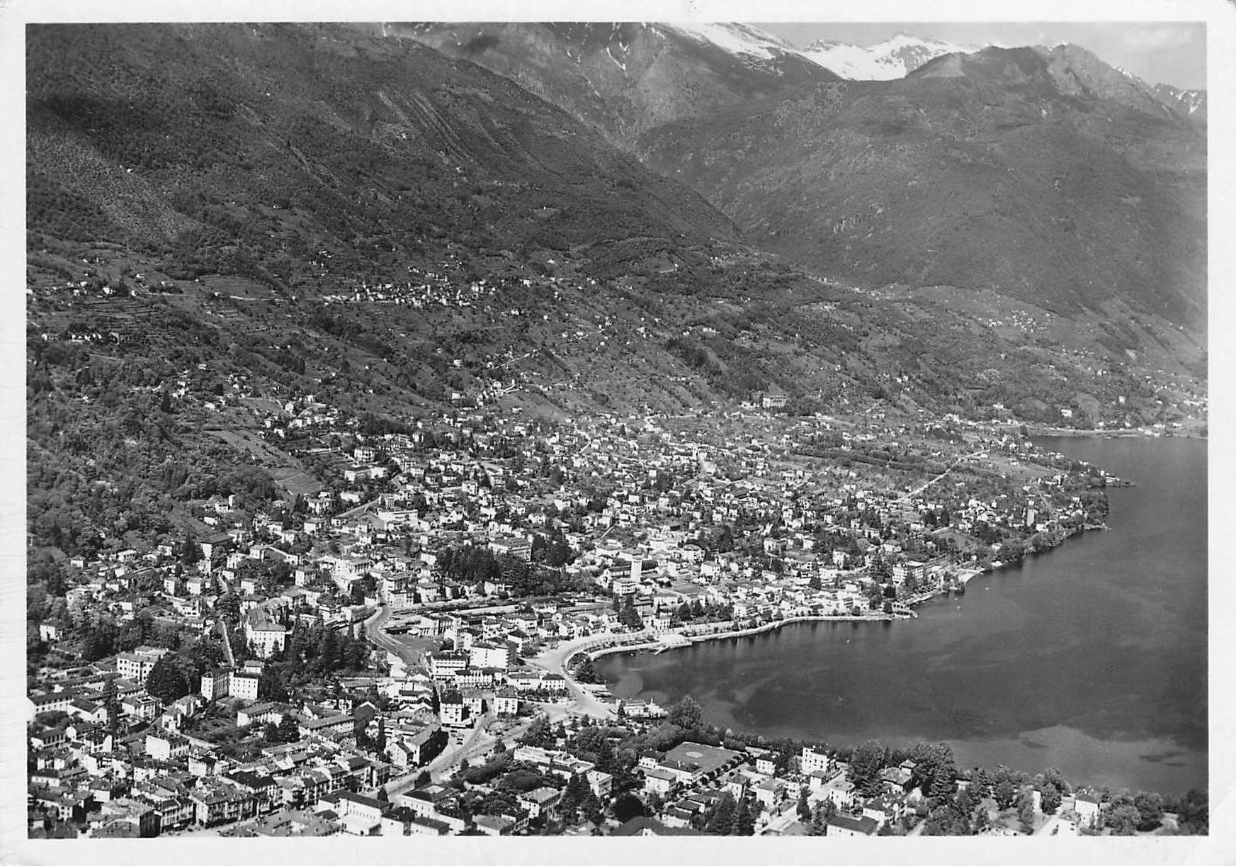 Cartoline postali: Locarno aereo foto – Usato da Biasca venduto da Blenio71